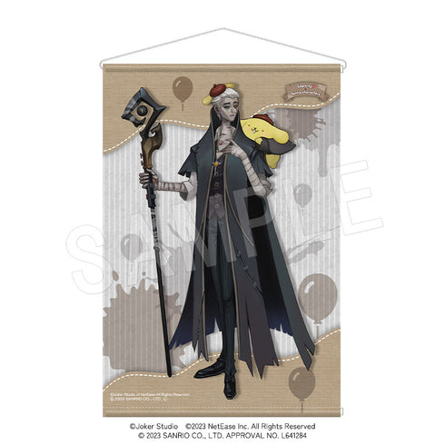 『IdentityV×サンリオキャラクターズ』B2タペストリー 隠者&ポムポムプリン
